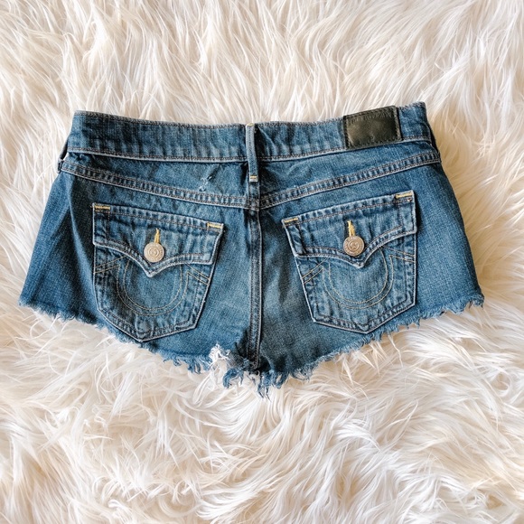 True Religion Jean Shorts - Picture 2 of 4